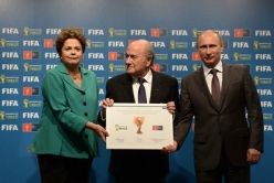 Россия приняла эстафету проведения чемпионата мира по футболу, 14 июля 2014 года