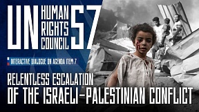 STATEMENT on Agenda Item 7, UNHRC 57th Session STATEMENT on Agenda Item 7, UNHRC 57th Session