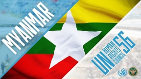 MYANMAR, 56th Session of the UN Human Rights Council MYANMAR, 56th Session of the UN Human Rights Council